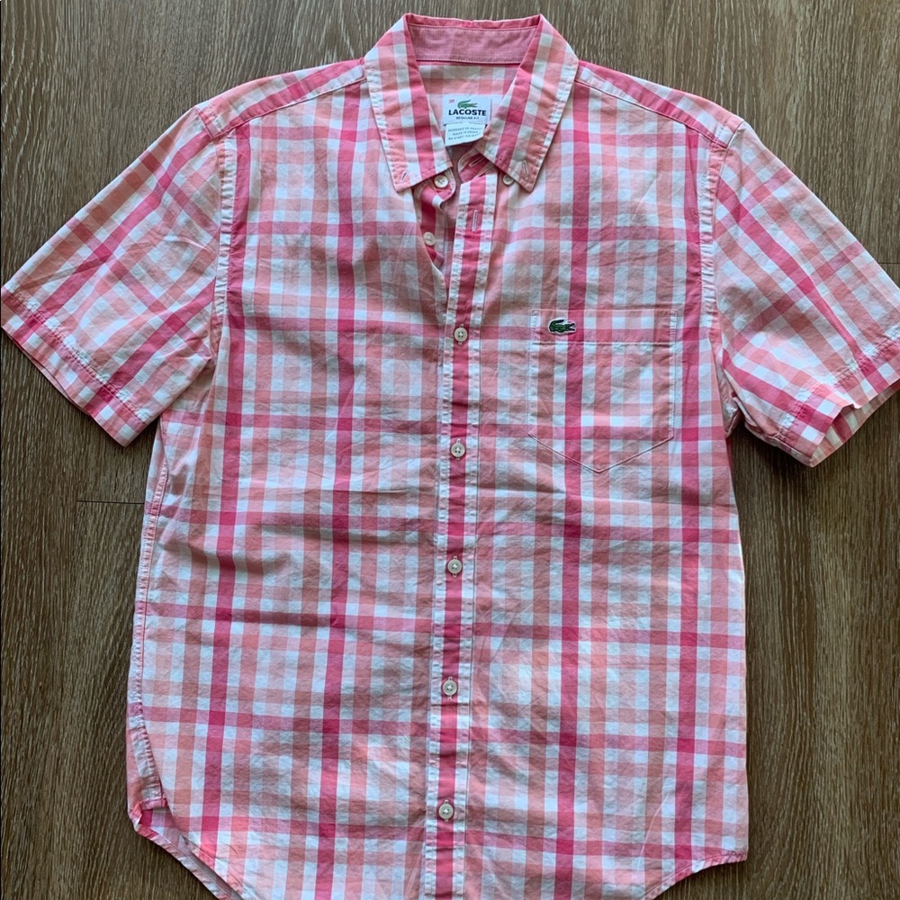 Men’s Sz. 38 Lacoste Button Down Shirt